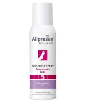 Allpresan Pedicare 5 puder w spray'u do stóp o kojącym zapachu