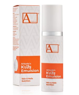 Arkada's Kids Emusion emulsja dla dzieci na bazie naturalnych składników do skóry i paznokci