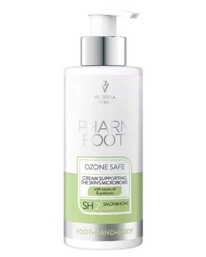 Pharm Foot Ozone safe krem wspierający mikrobiom skóry z oliwą ozonowaną i prebiotykiem 250 ml