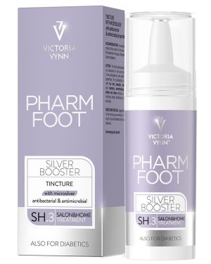 Pharm Foot Silver booster tynktura z mikrosrebrem o działaniu antybakteryjnym i antymikrobowym 15 ml